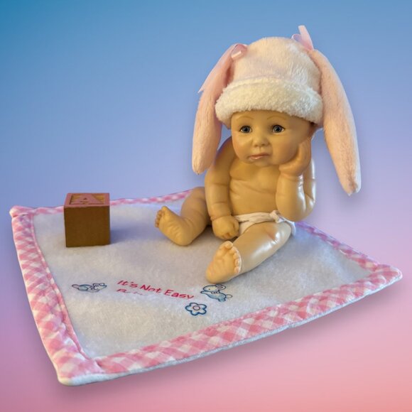 Ashton Drake Babies It's Not Easy Being Cute Collectable Doll Set - Picture 1 of 11